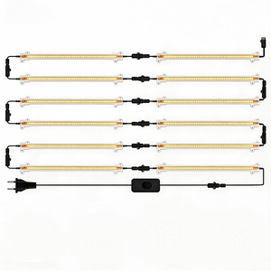 <span class=keywords><strong>Luz</strong></span> LED de espectro completo rojo y azul para cultivo de plantas en interiores, regulable, con soporte de pinza, temporizador, clasificación IP20 para crecimiento en etapas múltiples - Product Image 5