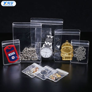 Bolsa de PVC Transparente para Joyería, Reutilizable, Impermeable, con Cierre Autoadhesivo, para Joyas, Aretes y Pulseras, Disponible en Todas las Tallas - Product Image 5