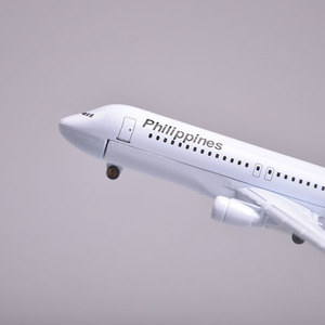 Modèle d'avion en alliage de zinc 16 cm <span class=keywords><strong>A320</strong></span> à l'échelle <span class=keywords><strong>1</strong></span>/<span class=keywords><strong>400</strong></span>, artisanat, cadeau pour le Nouvel An chinois, design Philippine Airlines, moulé sous pression - Product Image 3