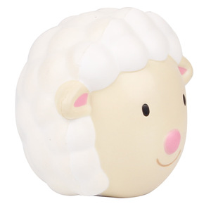 Pu Sheep Head Slow <b>Rebound</b> Toy Fidget Stress Reliever For Kids 2 4 Years Unisex - Product Image 3
