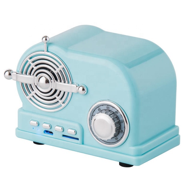 Exquisite Compact Retro Wireless Speaker For Daily Entertainment Lightweight Body Equipped With Complete Accessories