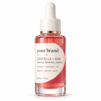 Sérum Visage Coréen Hydratant et Apaisant à la Centella et AHA pour une Exfoliation Douce – Marque Blanche