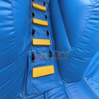 Château gonflable Funworld pour enfants, de qualité commerciale, en PVC, avec toboggan, installation facile, garantie de 3 ans