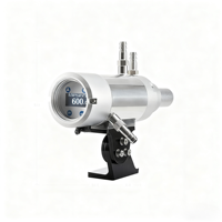 Capteur de température infrarouge sans contact en acier inoxydable, haute sensibilité, ciblage laser, IP65, écran OLED, sortie RS485, 150-800