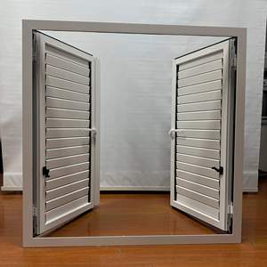 Fenêtre à battants en aluminium avec persiennes mobiles - Ventilation réglable pour bureaux - Product Image 3