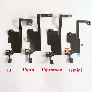 Repuesto IParts para <span class=keywords><strong>iPhone</strong></span> 13 Mini Pro Max 13Pro: Sensor de Auricular, Cable Flex de Proximidad y Luz, Micrófono, Altavoz y Piezas de Micrófono - Product Image 3