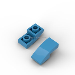 24201 Bloques de Construcción Curvos en Pendiente 2x1x 2/3 Invertidos Multicolores para Construcción DIY y Proyectos MOC Personalizados - Product Image 2