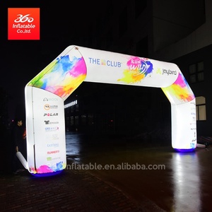 Vòm Bơm Hơi Lớn Ngoài Trời Quảng Cáo Khổng Lồ Thiết Kế Theo Yêu Cầu Chống Nước Với Đèn <span class=keywords><strong>LED</strong></span> Bán - Product Image 3