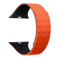 Correa de Reloj Magnética de Silicona de Diseño de Lujo para Apple Watch Ultra 2/3, Correas para Reloj Inteligente