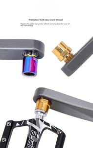Ensemble d'extension de pédale de vélo durable TOOPRE accessoires d'extension de manivelle et d'essieu pour vélos de montagne/<span class=keywords><strong>route</strong></span> - Product Image 4
