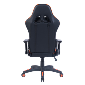 Allemagne Chaise pivotante ergonomique pour bureau à domicile Cuir PU Noir Orange Recliner Cooling for <span class=keywords><strong>Gamer</strong></span> E-Sport Racing PC Armchair - Product Image 5