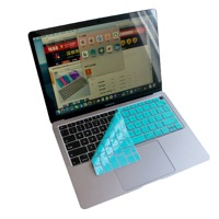 Couvertures de clavier en silicone de langue en gros pour Macbook Pro 13 15 Air A2941A1369