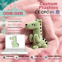 Peluche sensorielle lestée personnalisée esthétique en coton PP brodé, anti-stress, pour collectionneur adulte, certifiée ASTM F963