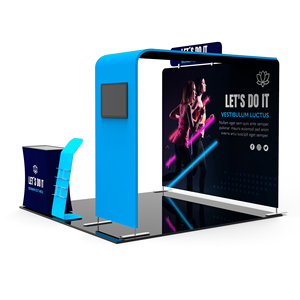 10x10ft Stand d'exposition Dsiplays Expo Easy up Stand en tissu 3x3 Stand d'exposition pour la foire - Product Image 4