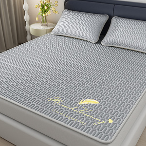 Mùa Hè Điều Hòa Không Khí Băng Lụa Cao Su Làm Mát Nệm Mới Duy Nhất Có Thể Giặt Ba-Mảnh Đặt Giường Mat Cho Nhà Sử Dụng - Product Image 1