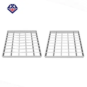 Stainless steel welded steel grating with smooth surface