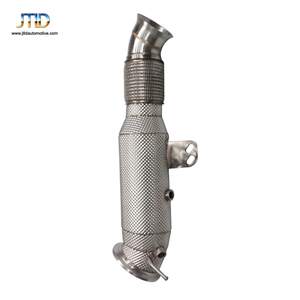 JTLD alta calidad otras piezas del motor 304SS para BMW G05 X5 G06X6 B58 3,0 T sistema de escape de bajante deportivo con válvula - Product Image 3