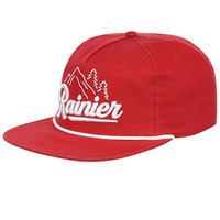 Op maat gemaakte logo geborduurde katoenen twill pet 5-panel snapback heren touwpet ongestructureerde snapback baseball sport pet touw dad hat