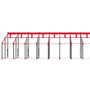 Fabrika özel ağır ücretsiz ayakta Squat Rig pleksiglas maymun barlar ile güç rack'i kafes çapraz eğitim Fit Rig - Product Image 6