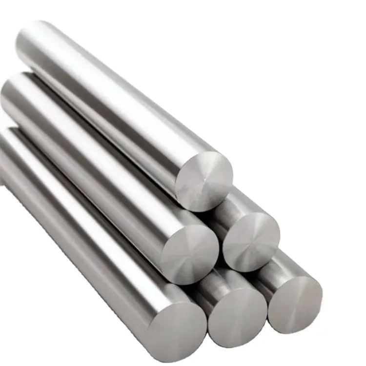 Hot Selling Pure Titanium Alloy Bar GR5 Grade round Titanium Bar Rolled and for Medical Industrial Applications