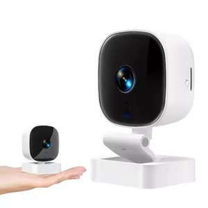 <span class=keywords><strong>Mini</strong></span> Cámara de Seguridad Inteligente K7, <span class=keywords><strong>1080P</strong></span> Full <span class=keywords><strong>HD</strong></span>, Interior/Exterior, Visión Nocturna IR, Control por Aplicación, Conexión <span class=keywords><strong>WiFi</strong></span>, Montaje en Pared - Product Image 1