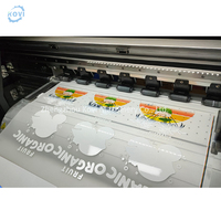 Imprimante d'estampage à chaud double tête 60cm de large Machine d'impression numérique de T-shirt Dtf Offset White Ink Machine d'estampage à chaud
