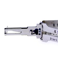 Lishi K9 2 en 1 serrure de porte de voiture Pick OPEN décodeur outil de déverrouillage pour Kia