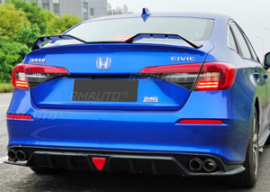 สปอยเลอร์หลังรถยนต์ ชิ้นส่วนตกแต่งสปอยเลอร์หลังสำหรับ Honda Civic รุ่นที่ 11 Sedan ปี 2022 2023 2024 อุปกรณ์ตกแต่งรถยนต์ - Product Image 5