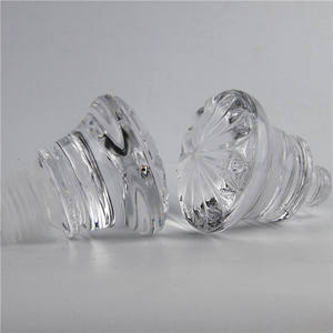 จุกปิดขวดไวน์แก้วขนาด 40 มม. สำหรับขายส่ง 750 มล. จุกไม้ก๊อกคริสตัลสำหรับวอดก้าและบรั่นดี ป้องกันการหก - Product Image 3