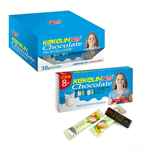 Chocolate Negro con Leche al por Mayor de Fábrica, Barra de Chocolate Negro con Sabor a Leche, Dulces Halal de Chocolate Puro con Manteca de Cacao, Snacks de Chocolate - Product Image 6