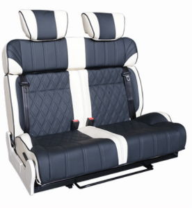 Asiento y Cama de Cuero Multifuncional Personalizado de Fábrica al por Mayor para Autocaravanas y Camper Van, Asientos Ajustables Convertibles - Product Image 5