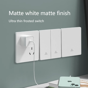 Thiết kế mới tường Ổ cắm chuyển đổi 1-3 gang 16A người anh tiêu chuẩn không thấm nước 250V thiết bị điện tương thích cuộc sống thông minh ứng dụng - Product Image 5