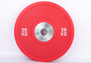 Bán Buôn Bền Cạnh Tranh Cao Su Bumper Trọng Lượng Tấm 5Kg-25Kg Màu Sắc Thương Mại Barbell Tấm Sức Mạnh Đào Tạo Logo - Product Image 6