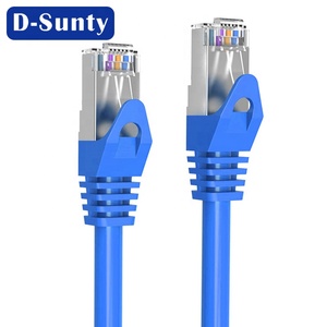 สายอีเธอร์เน็ตคุณภาพสูง Cat 6 BC CCA สำหรับอินเทอร์เน็ต Cat6a SFTP RJ45 26awg 28awg สายแพทช์คอร์ด Cat6 ความยาว 1 เมตร 3 เมตร 5 เมตร สายแลนจัมเปอร์ - Product Image 2