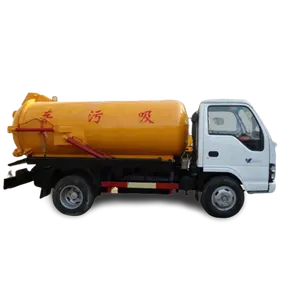 Isuz-u-mini tanque de vacío de alta calidad para camión, camión de succión de aguas residuales