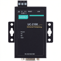 Module Ethernet Mini DIN Rail Moxa UC-2101-LX Modèle 110370, Passerelle d'Edge Computing RS-232, Taïwan