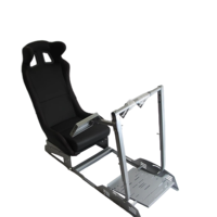 Vente flash : meilleur simulateur de course pour les jeux F1, équipé d'un volant compatible PS4 PS5, ensemble complet d'équipement de course