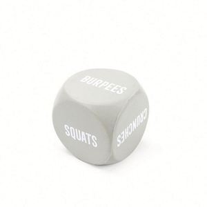 Balle anti-stress très vendue, balle anti-stress promotionnelle en forme de dés, impression personnalisée - Product Image 4