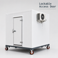 Chambre froide mobile de haute qualité pour le stockage de poisson, différentes tailles, chambre froide mobile de stockage
