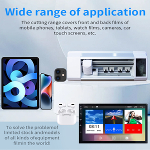 Cho Audi Car Navigation phim máy cắt Pet Nano Glass bảo vệ màn hình cho xe chuyển hướng bảo vệ phim cho BMW - Product Image 6