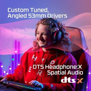 <span class=keywords><strong>Casque</strong></span> de jeu filaire 100% Original Hyper <span class=keywords><strong>X</strong></span> Cloud III avec pilotes coudés de 53mm micro ultra-clair de 10mm pour PC, PS5, <span class=keywords><strong>Xbox</strong></span> Series <span class=keywords><strong>X</strong></span> | S - Product Image 2