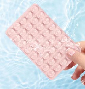 Silicone double face antidérapant 40 ventouses pour tapis adhésif Support pour téléphone portable pour ventouse mobile - Product Image 5