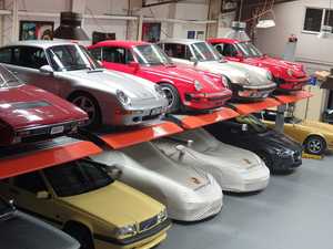 汽车升降机2.3T/2.7T/3.2T车库升降机自动停车2柱汽车升降机双柱升降机家用车库汽车升降机 - Product Image 3