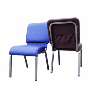 Silla apilable de metal industrial para Iglesia, de - Product Image 2