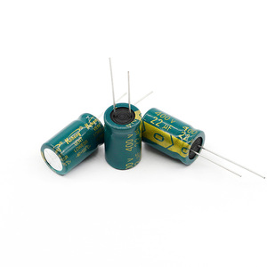 Through Hole Aluminum Electrolytic Capacitor 400V 22UF 13x21 Low ESR High Frequency For Illumination - Product Image 2