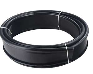 <strong>Plastics</strong> Deep Edge Landscape <strong>Edging</strong> 5 Inch by 40 Foot, Black - Product Image 2