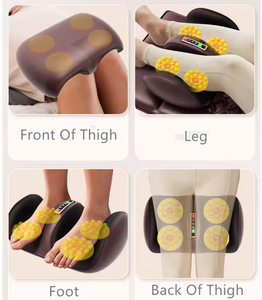 Kasur Pijat Elektrik Berkualitas Tinggi dengan Pemanas Getaran 8 Kepala Pijat Perawatan Tubuh Portabel - Product Image 5