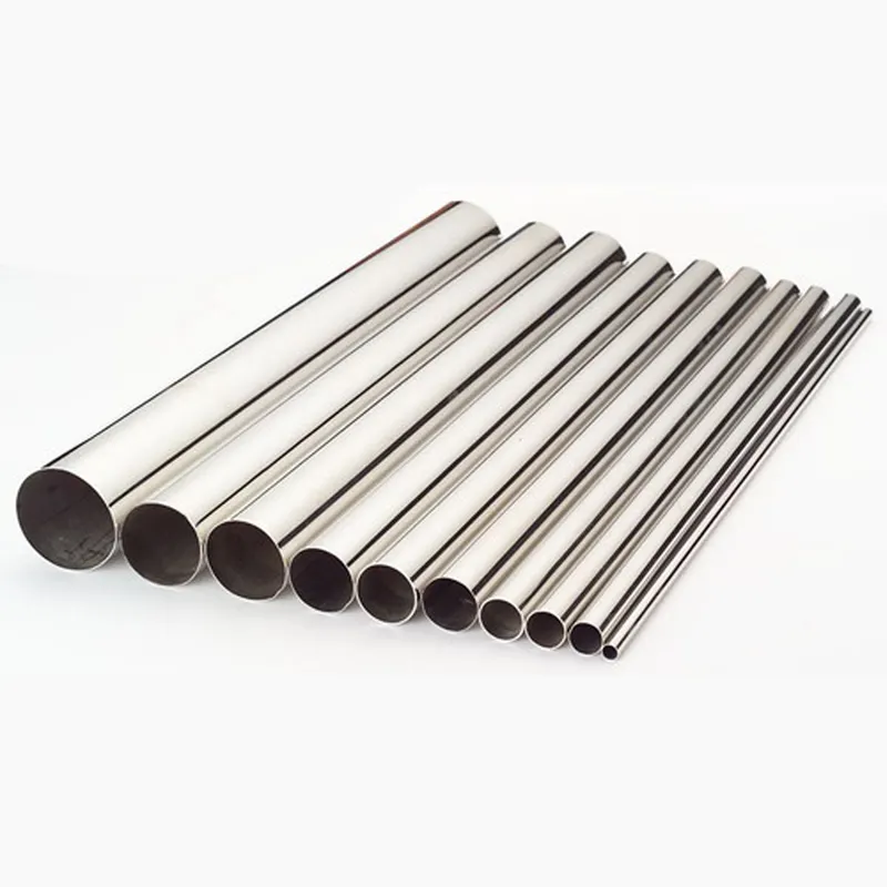 Tubo soldado de aço inoxidável sem emenda A2-70 Inox A554 de aço inoxidável brilhante TP 304L 316L para instrumentação