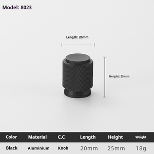 Đồ nội thất hiện đại xử lý <span class=keywords><strong>knobs</strong></span> vàng đen hợp kim nhôm kéo xử lý cho tủ bếp phòng ngủ tủ tủ quần áo tủ - Product Image 3