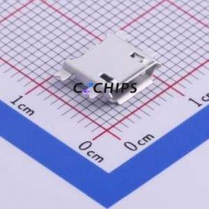 MICRO CBJB1.17-4P USB Connector SMD Connector ( Connector Type: Micro-B )( Protocol Standard: USB 2.0 )( Gender: Female ) - Product Image 1